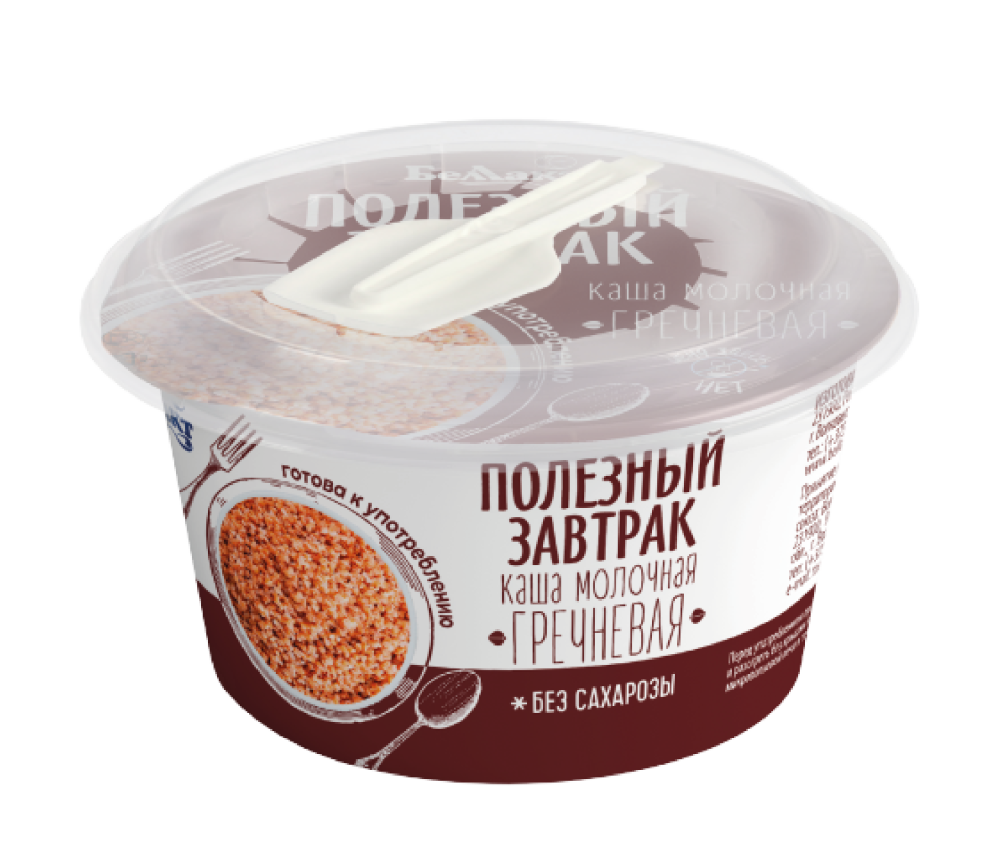 Каша молочная термизированная гречневая 3%